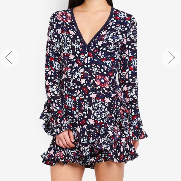 Foxiedox Beautiful Féminine Floral Jumpsuit - Picture 6 of 10